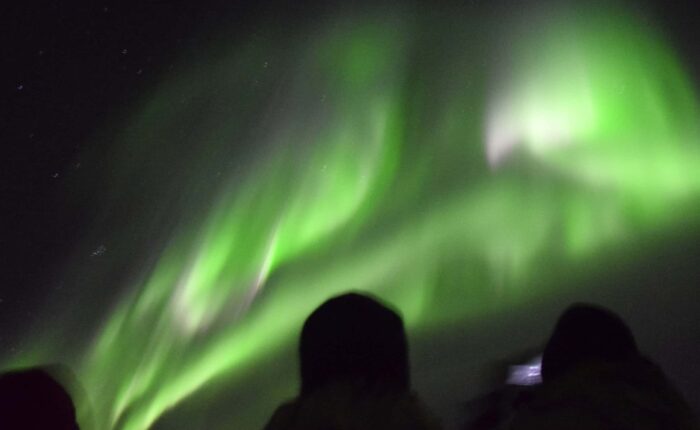 Northern Lights by Boat