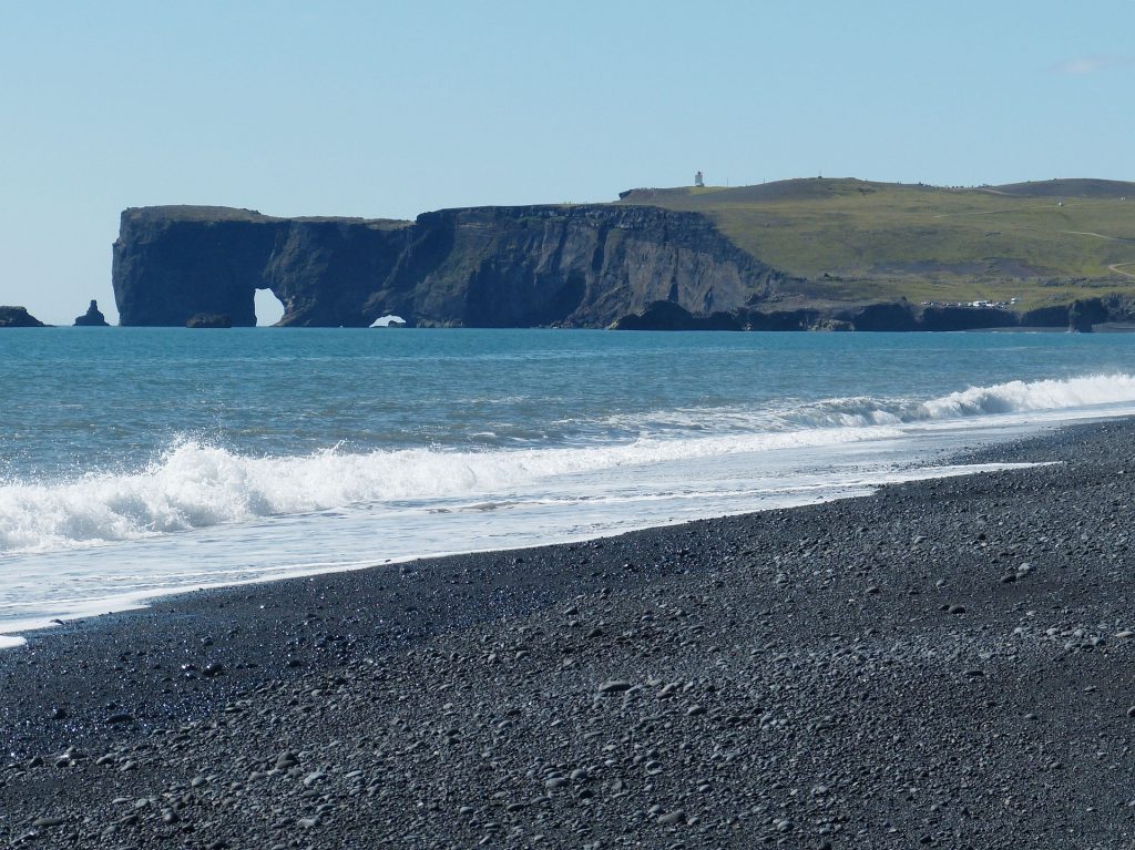 Black sand, Iceland’s south coast