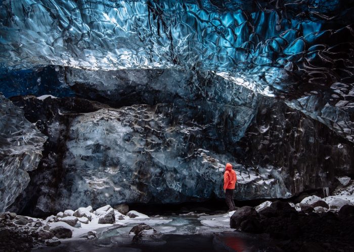 The Crystal Ice Cave, Breiðamerkurjökull Glacier